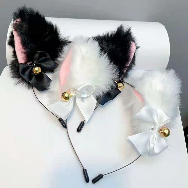 Sexy Cat Ears Headband with bell