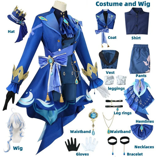 Genshin Impact Furina Fontaine Focalors Costume
