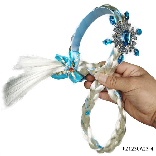 Princess Rapunzel Long Braided Headband