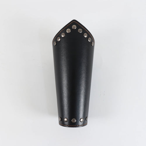 Leather Lace-up Medieval Arm Warmers