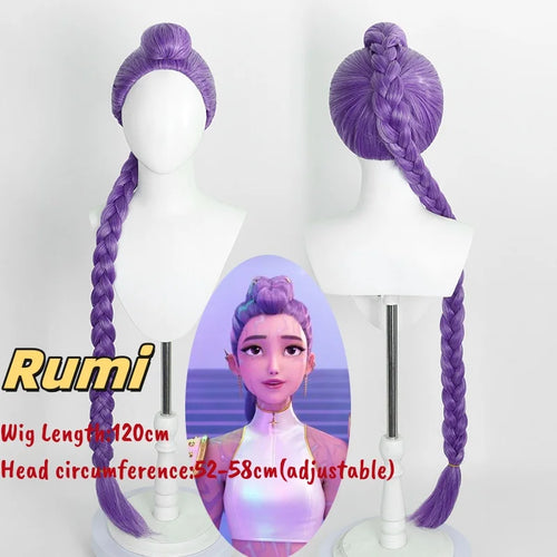 KPOP Demon Hunters Mira/Rumi/Zoey Wig