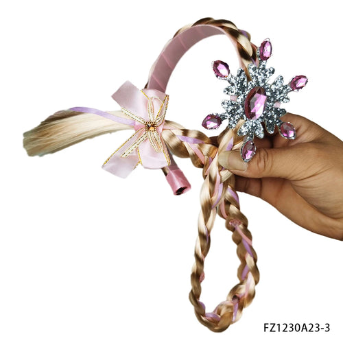 Princess Rapunzel Long Braided Headband