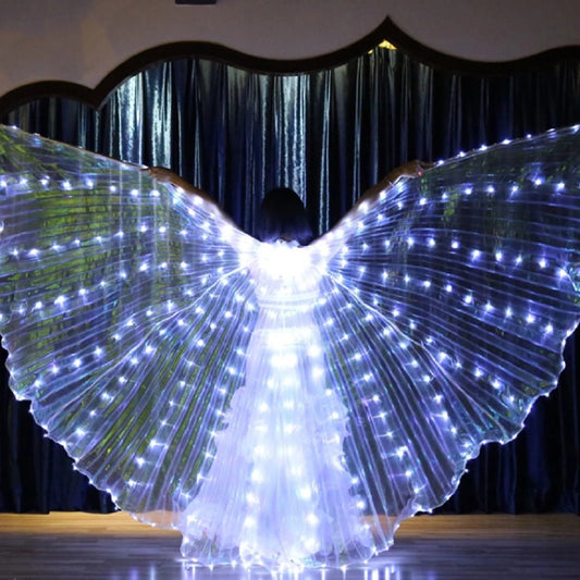 LED Butterfly Wings With Telescopic Sticks