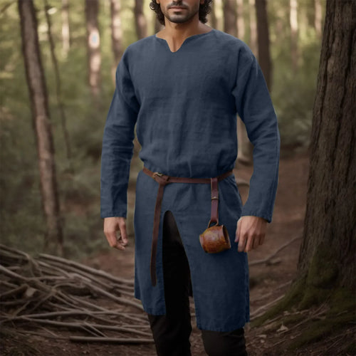 Medieval Renaissance Retro Linen Tops