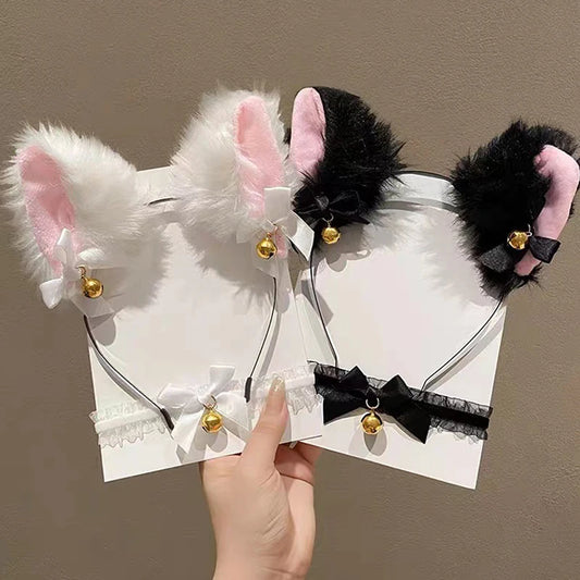 Sexy Cat Ears Headband with bell