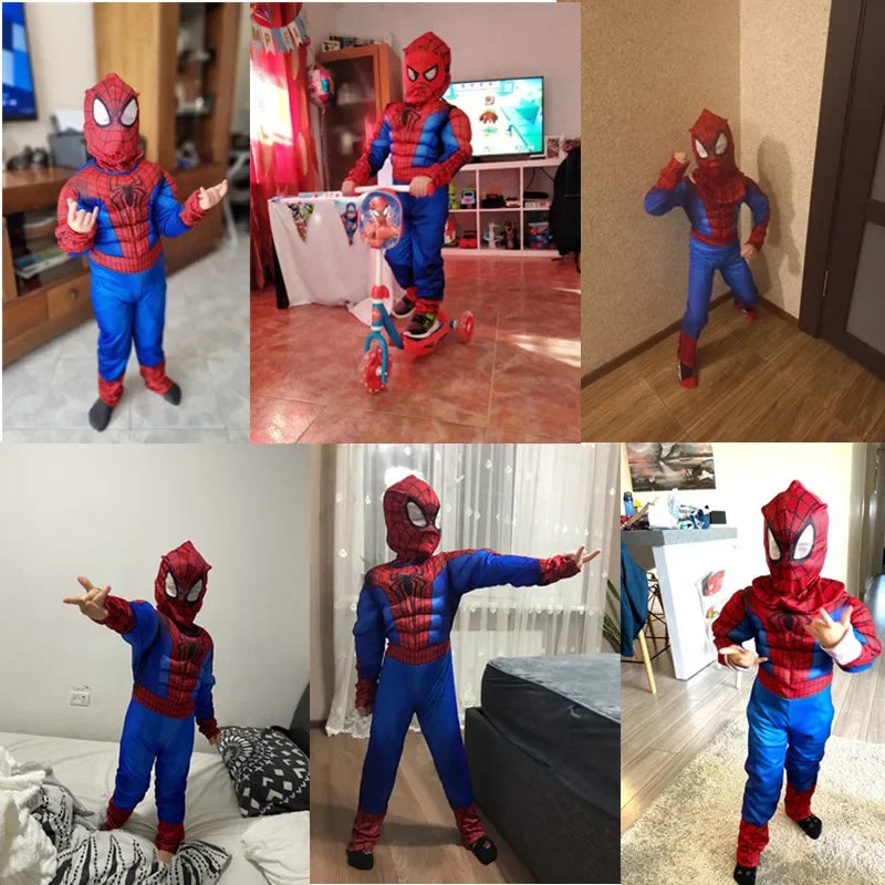 Spiderman Muscle Costume