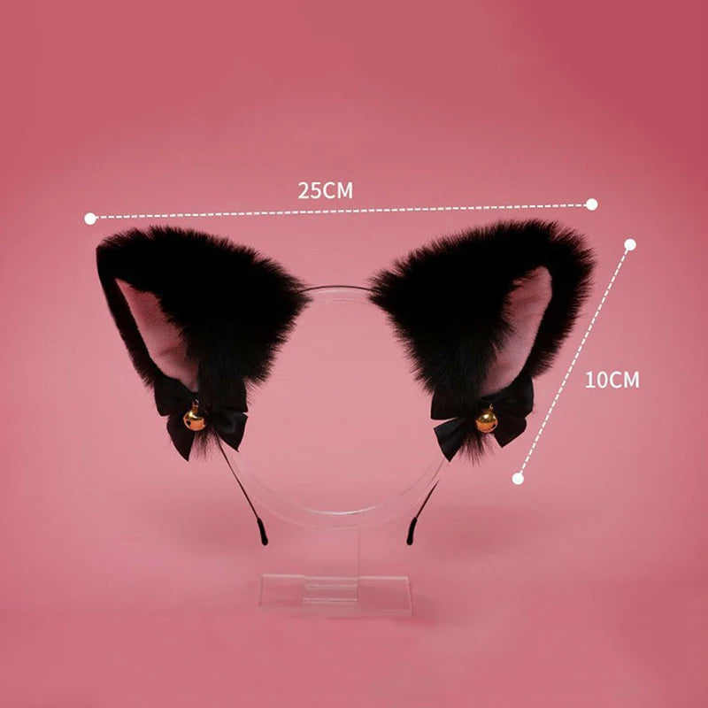 Sexy Cat Ears Headband with bell