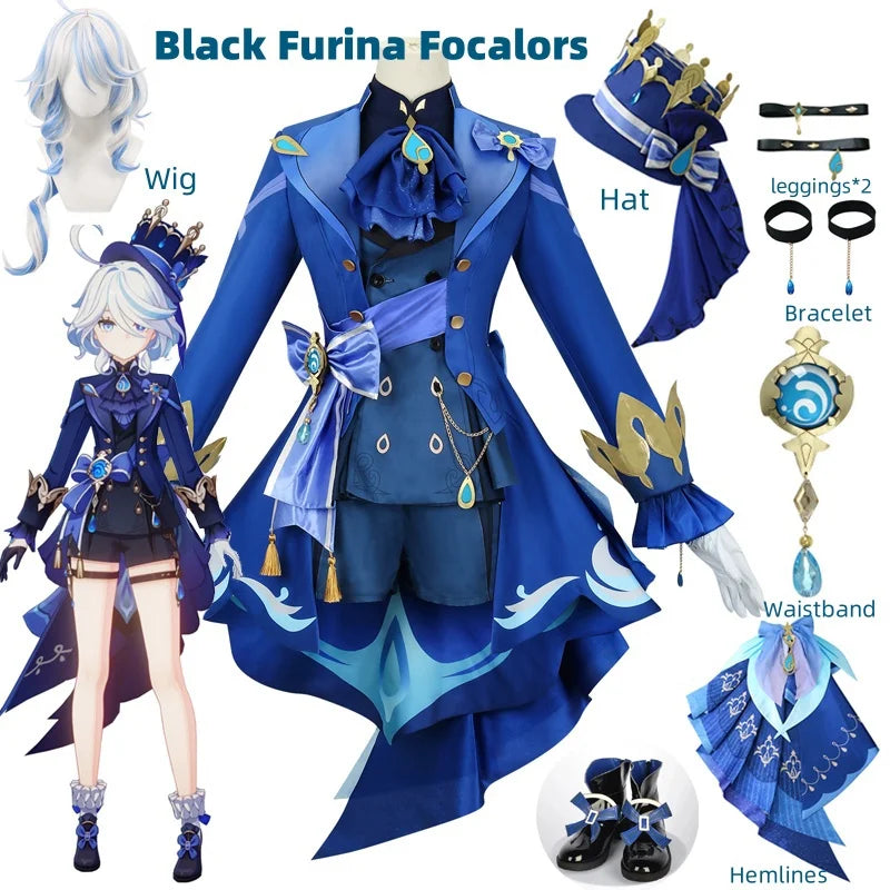 Genshin Impact Furina Fontaine Focalors Costume