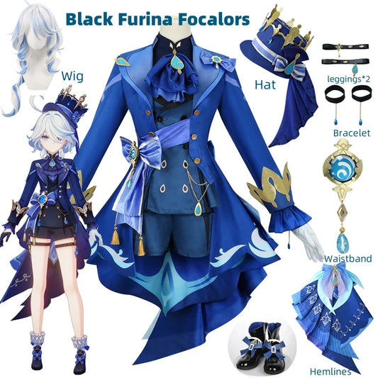 Genshin Impact Furina Fontaine Focalors Costume