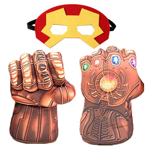 Kids Cartoon Pattern Foam Superhero Gloves