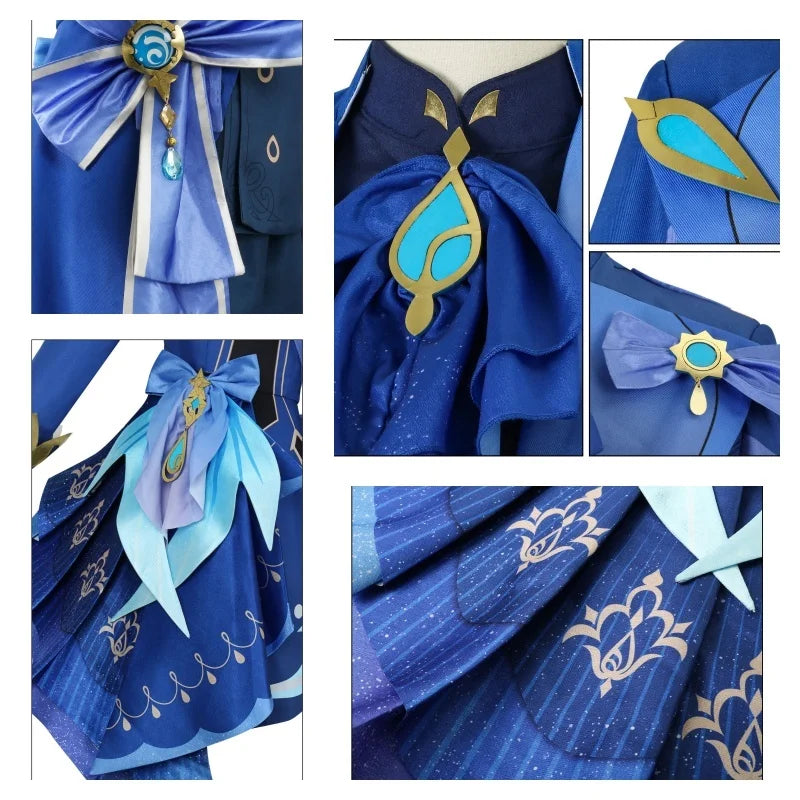Genshin Impact Furina Fontaine Focalors Costume