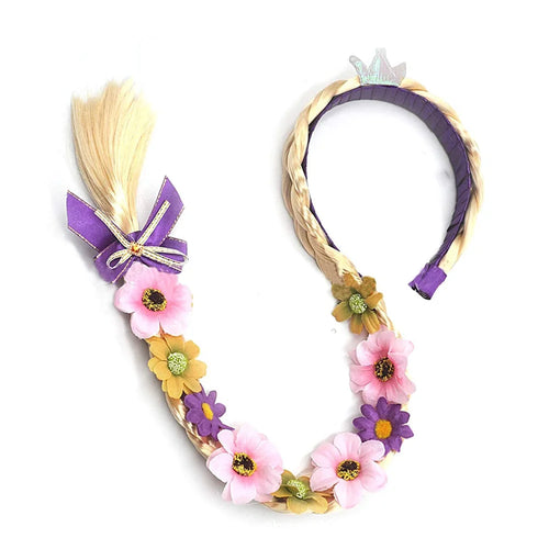 Princess Rapunzel Long Braided Headband