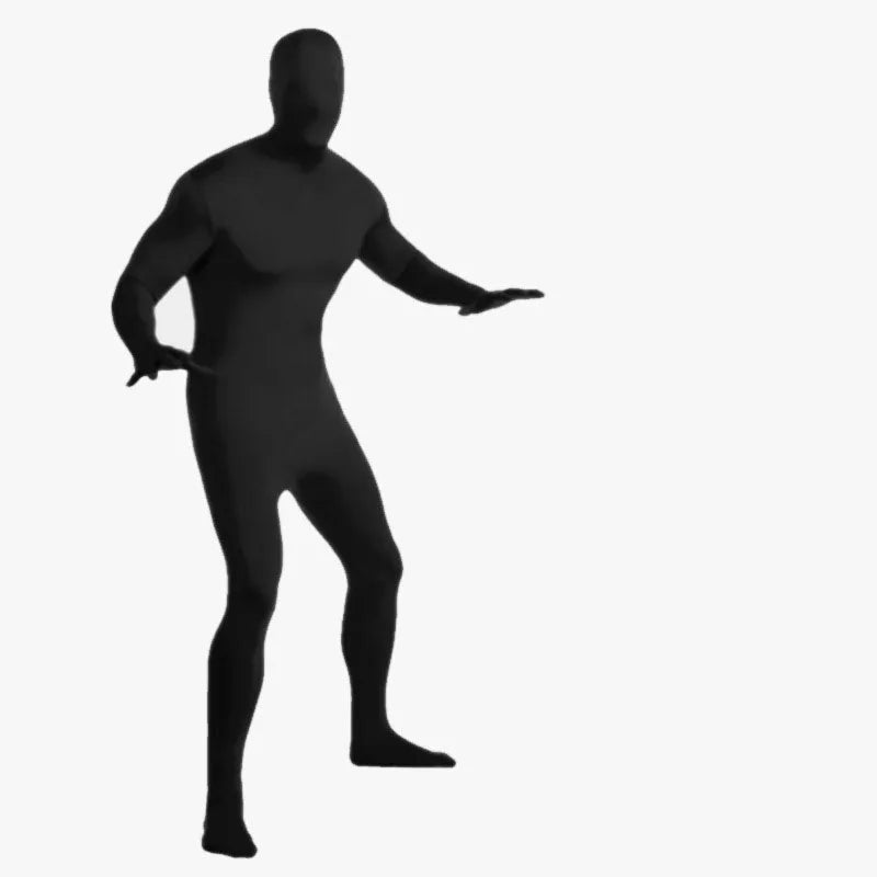 Black Zentai Full Bodysuit