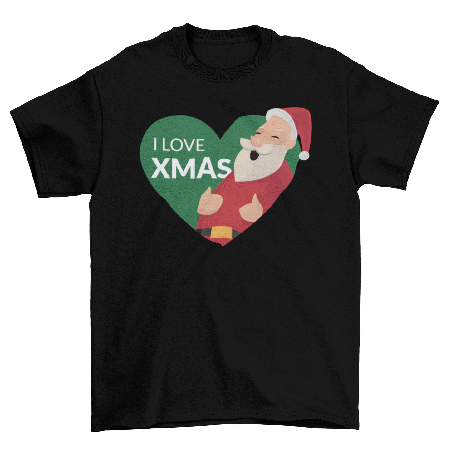 I Love Xmas Santa T-shirt