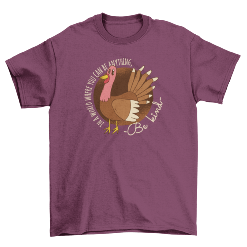 Be Kind Turkey T-shirt
