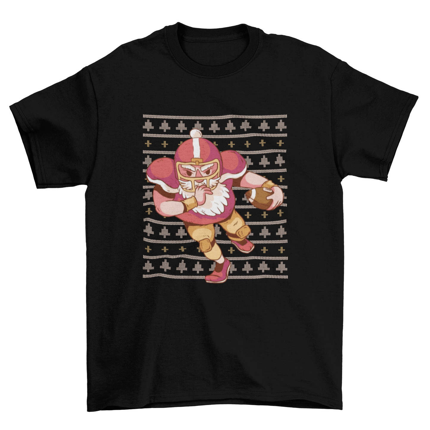 Football Santa T-shirt