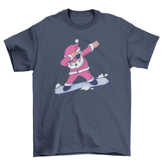 Dabbing Santa T-shirt