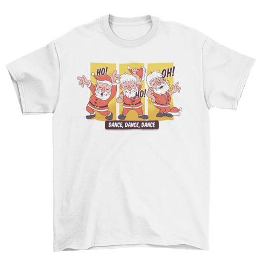 Dancing Santa Christmas T-Shirt