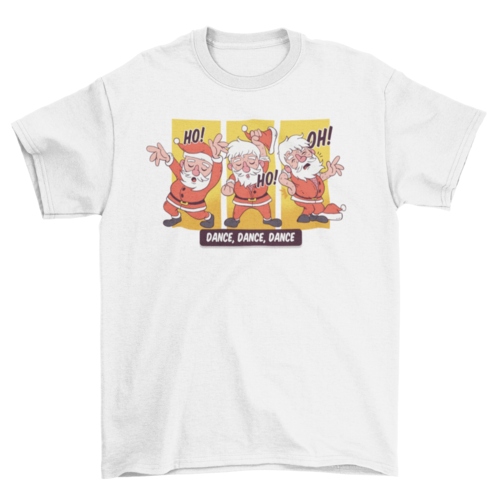 Dancing Santa Christmas T-Shirt