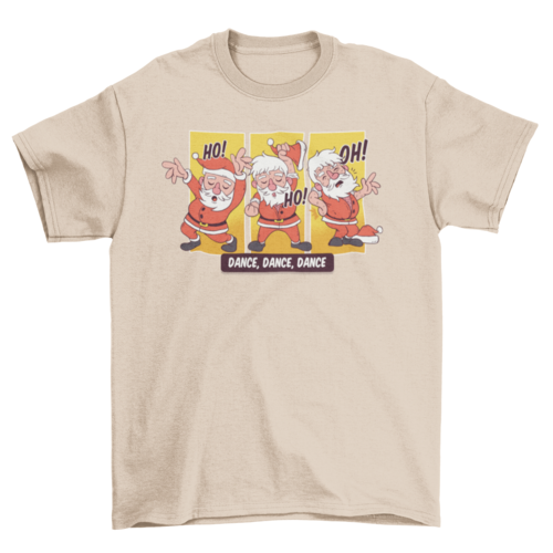 Dancing Santa Christmas T-Shirt