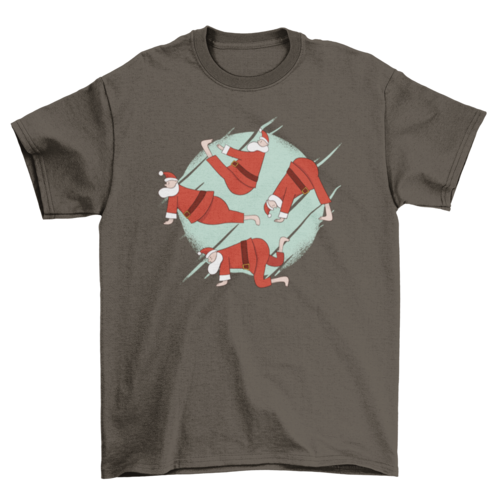 Yoga Santa T-Shirt