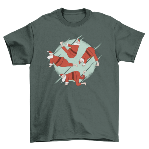 Yoga Santa T-Shirt