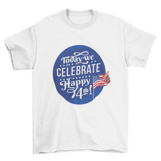 Celebrate July 4th T-shirt