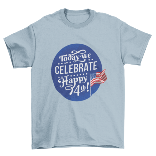 Celebrate July 4th T-shirt