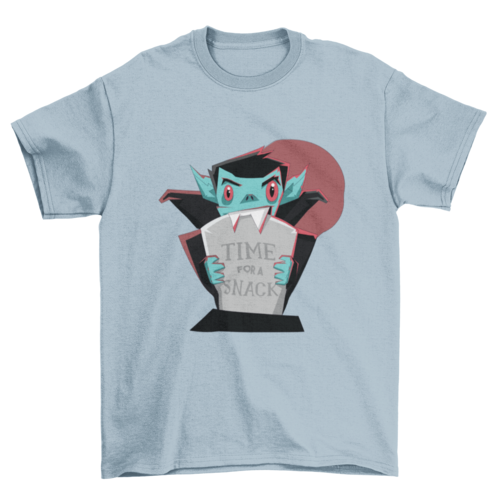 Hungry Vampire Halloween Tee
