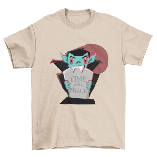 Hungry Vampire Halloween Tee