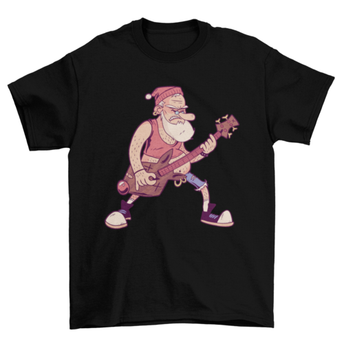 Rockin Santa T-shirt