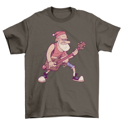 Rockin Santa T-shirt