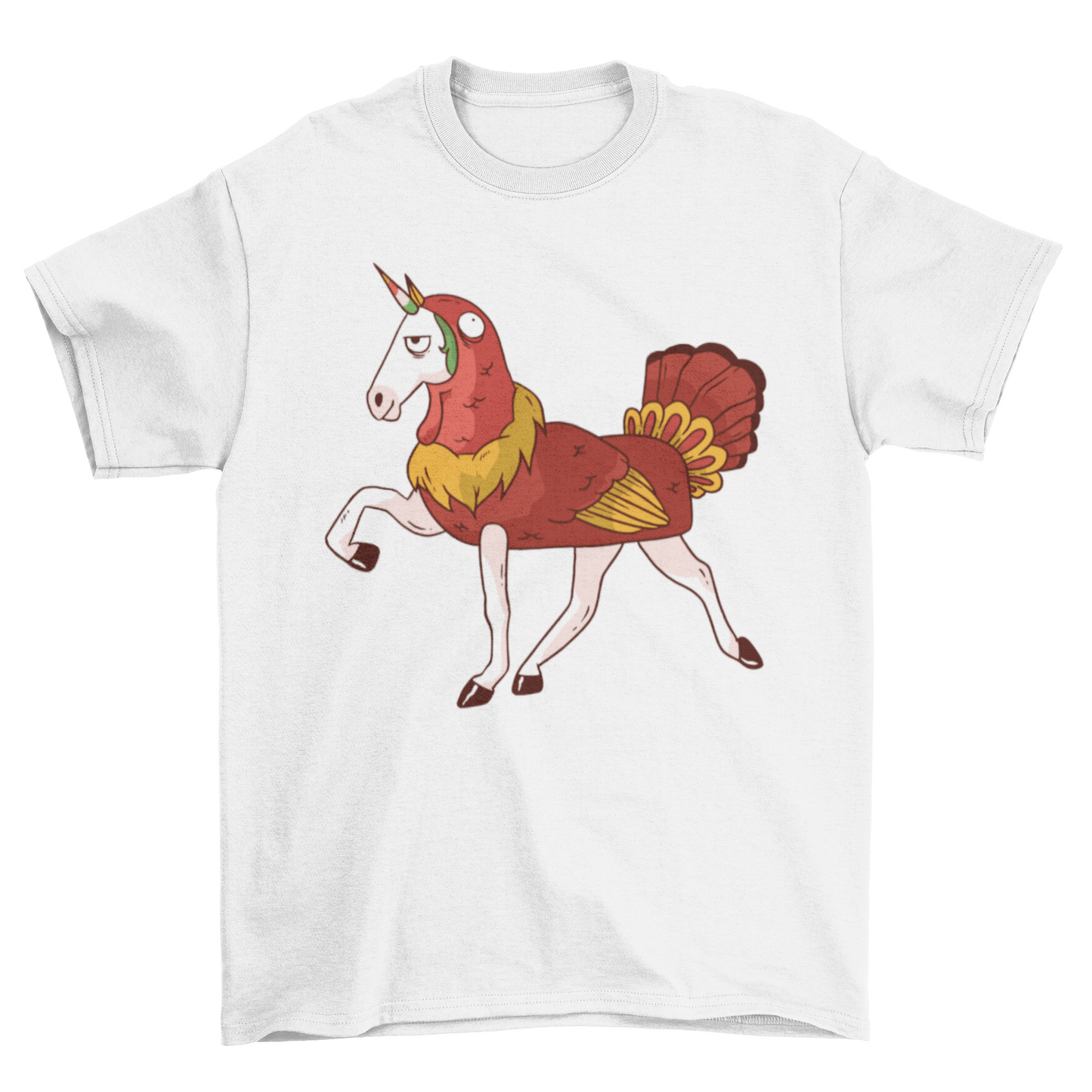 Unicorn Turkey Thanksgiving T-shirt