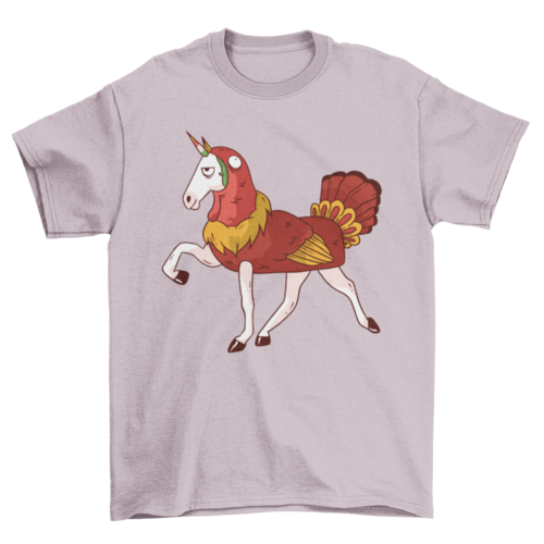 Unicorn Turkey Thanksgiving T-shirt