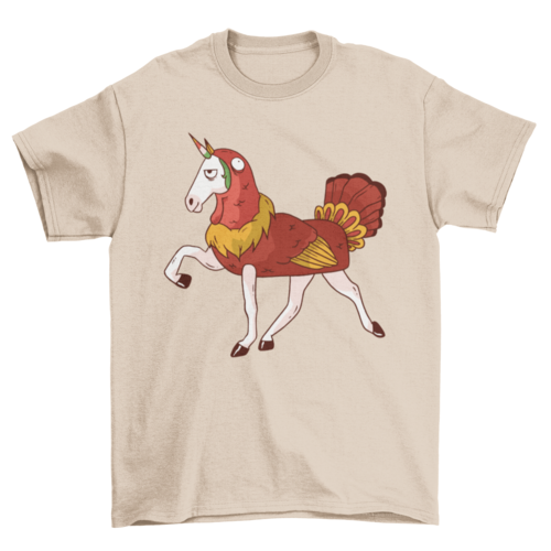 Unicorn Turkey Thanksgiving T-shirt