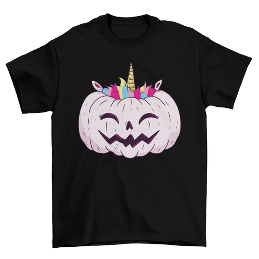 Unicorn Pumpkin T-shirt