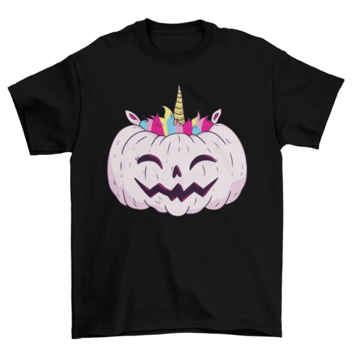 Unicorn Pumpkin T-shirt