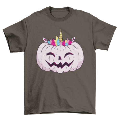 Unicorn Pumpkin T-shirt