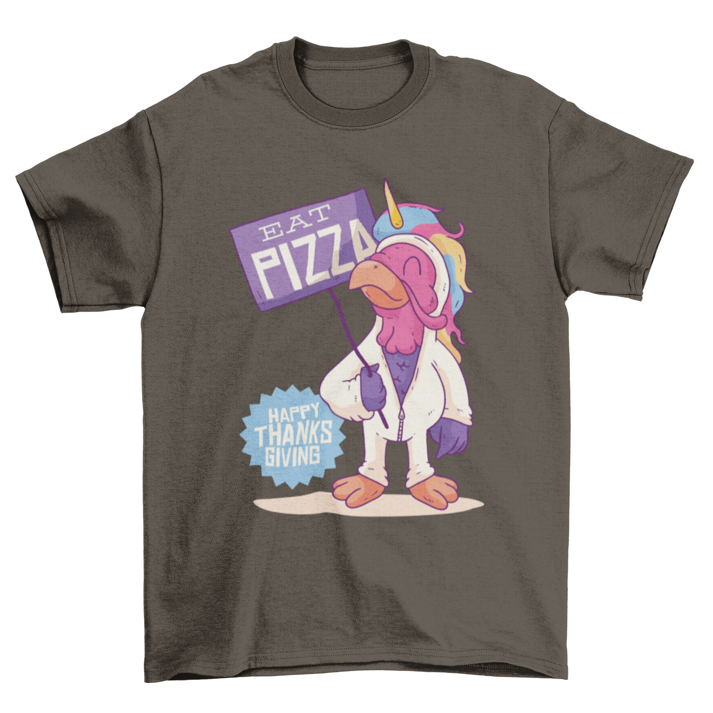 Unicorn Turkey Thanksgiving T-shirt
