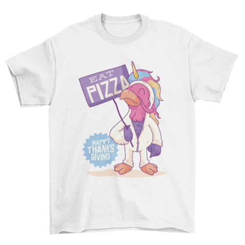 Unicorn Turkey Thanksgiving T-shirt