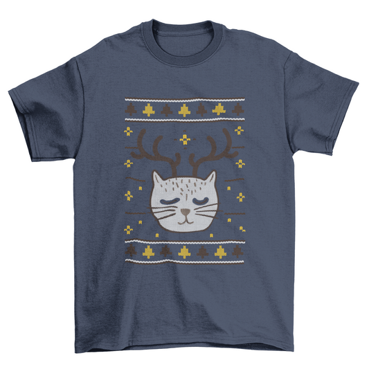 Reindeer Cat T-shirt