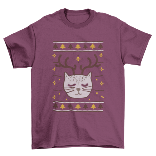 Reindeer Cat T-shirt
