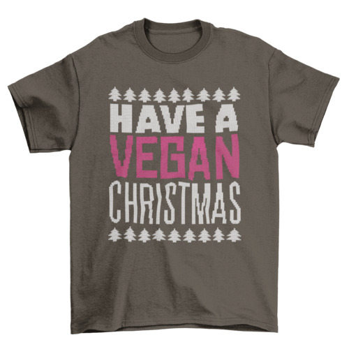 Vegan Christmas T-shirt