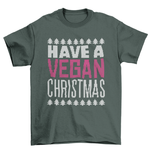 Vegan Christmas T-shirt