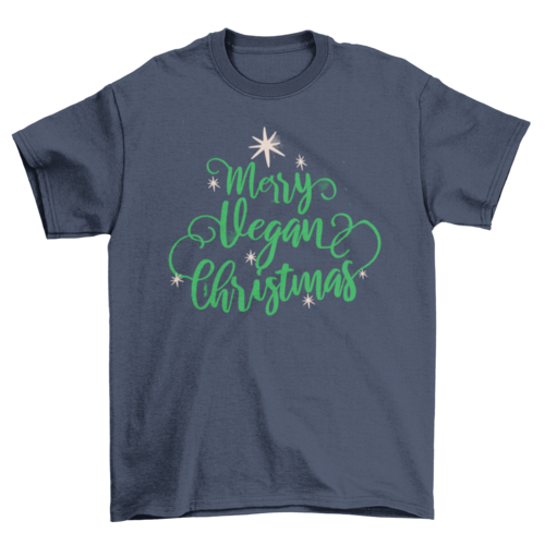 Merry Vegan Christmas T-shirt