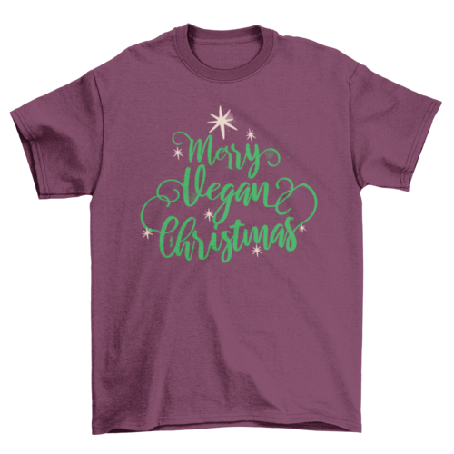 Merry Vegan Christmas T-shirt