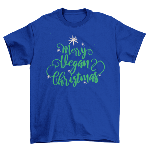 Merry Vegan Christmas T-shirt
