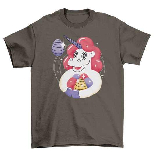 Easter Unicorn T-shirt