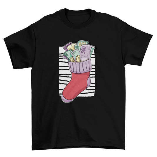 Christmas Stocking T-shirt