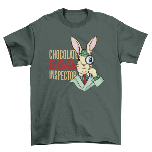 Chocolate Egg Inspector T-shirt